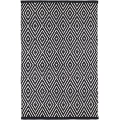 Black And White Diamond Rug | Wayfair